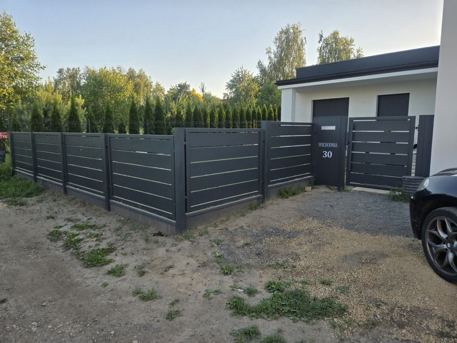 Nowoczesne ogrodzenia na wymiar Bramy/Balustrady/Wolne terminy