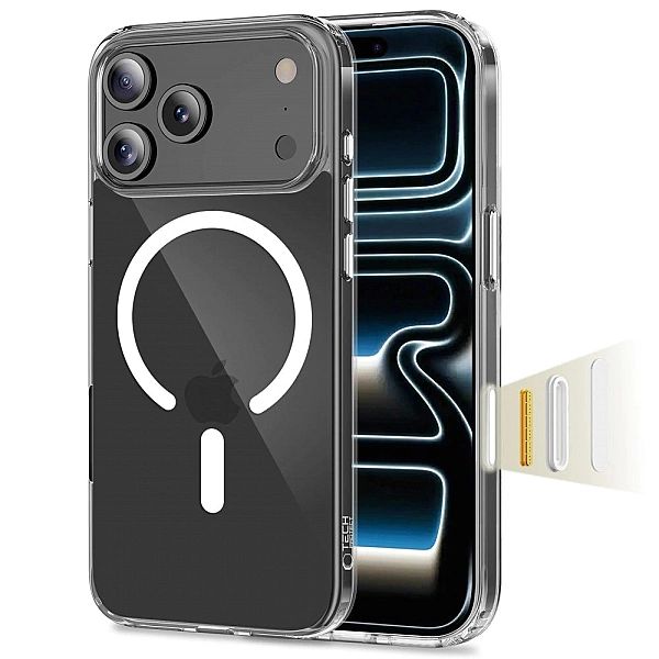Etui Tech-Protect Flexair Hybrid CC MagSafe na iPhone 17 Pro Max - prz