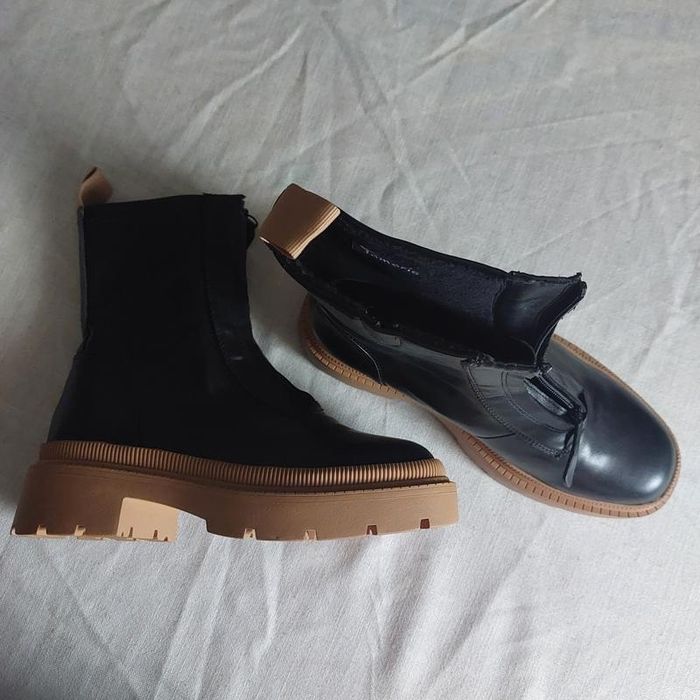 Нові демі чоботи черевики полусапожки Tamaris