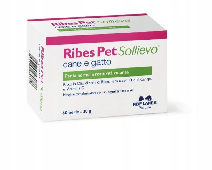 Ribes Pet Sollievo cane e gatto 60 kaps NBF Lanes