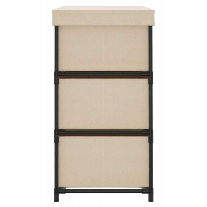 Półka metal VidaXL 55 x 29 cm krem