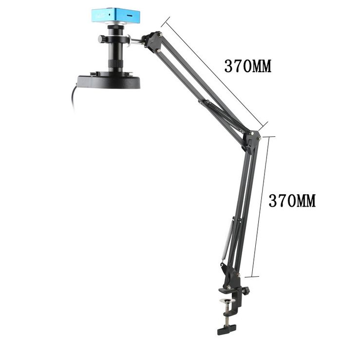 4K Мікроскоп з цифровою камерою 55MP, LED підсвічуванням та стійкою