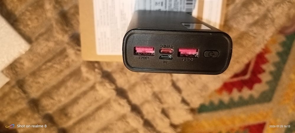 Устройство для зарядки павеобанк мод. К80, на 20000 mAh