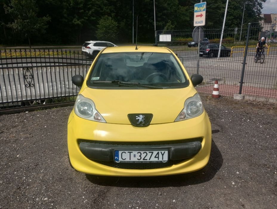 Peugeot 107 1.0B 68KM 2006r * dwa komplety kół * TORUŃ