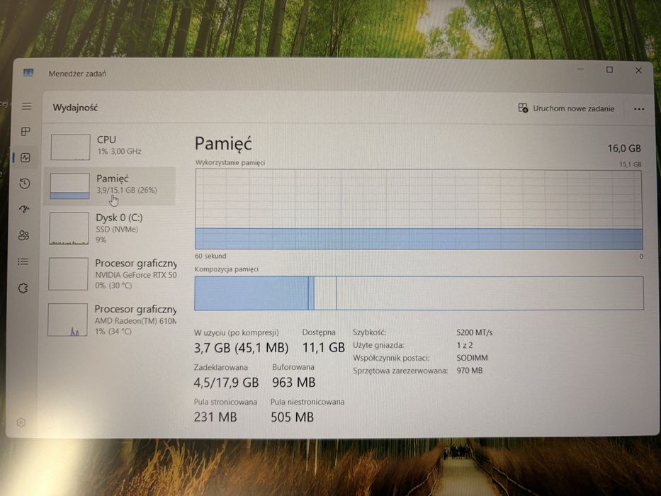 HP Omen 16 Ryzen 9 RTX 5060 16GB 1TB – Nowy