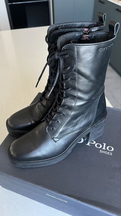 Кожані черевики батільйони Marc O’Polo