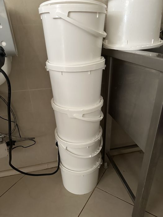 Wiadro wiadra 10l biale spozywcze