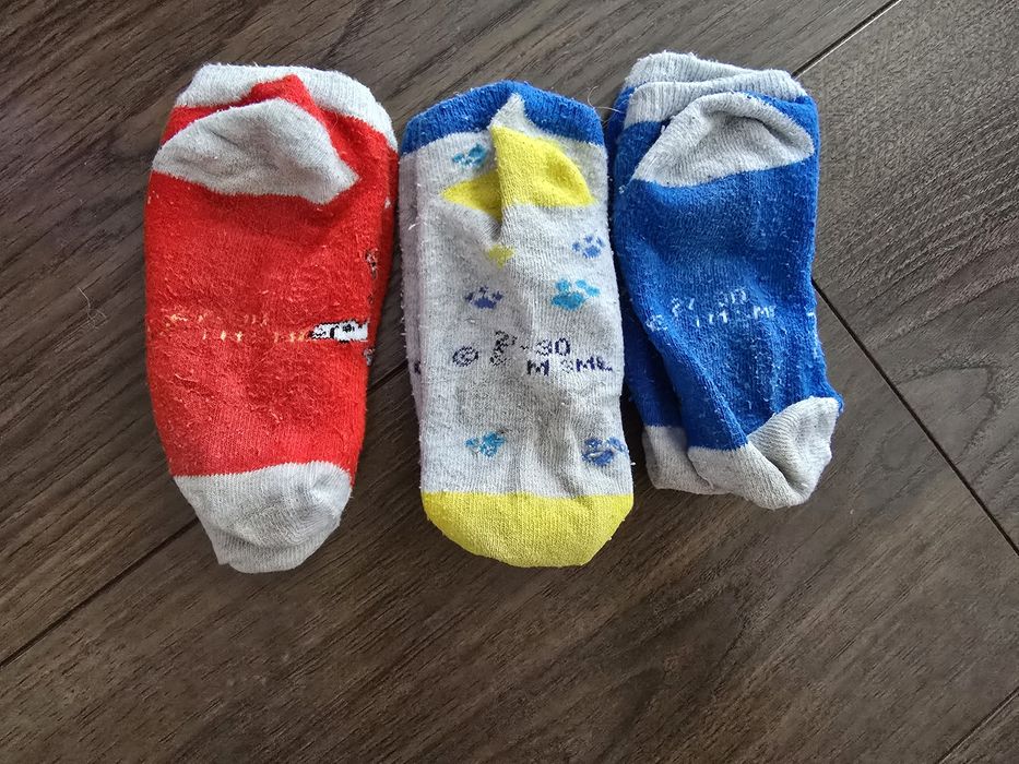 3 pary skarpetek Psi Patrol rozmiar 27-30