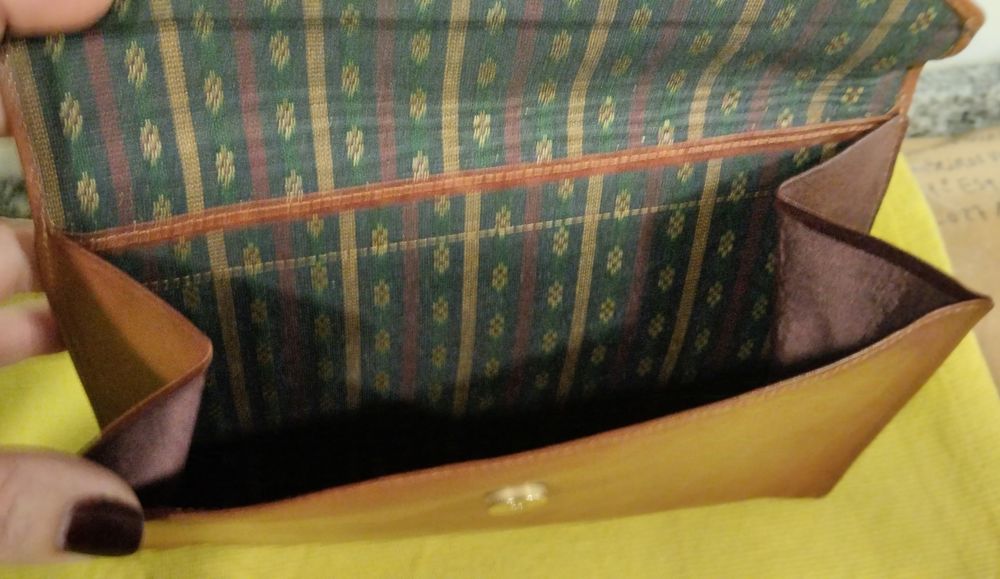 Bolsa de viagem ou para documentos em pele genuína da Nikolai by Piqua