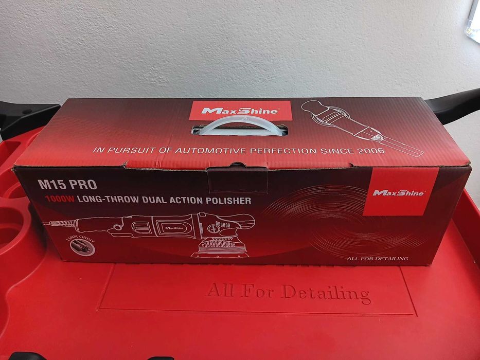 MaxShine Polidora Orbital 15mm - 1000W (Máquina de Polir)
