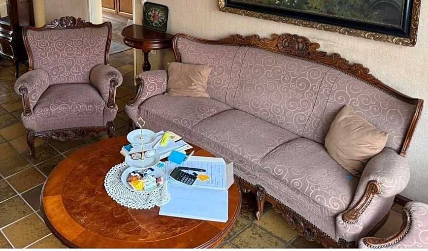 Zestaw wypoczynkowy, sofa 3 osobowa 2 fotele Komplet do salonu kanapa