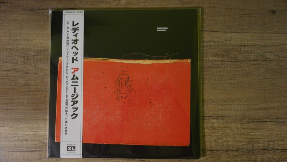 Radiohead Amnesiac OBI Japan winyl