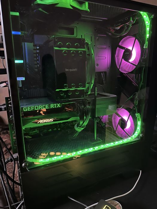 Ігровий ПК RTX 3060 Ti / Ryzen 3600 / SSD 1TB / B550 Wi-Fi. Потужна збірка для ігор та стрімінгу.