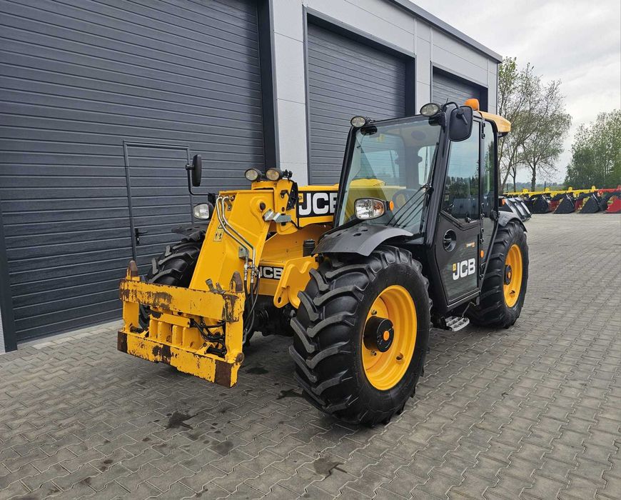 JCB 527-58 AGRI Klima Oryginał Mała Wąska Niska do ciasnych pomiesczeń