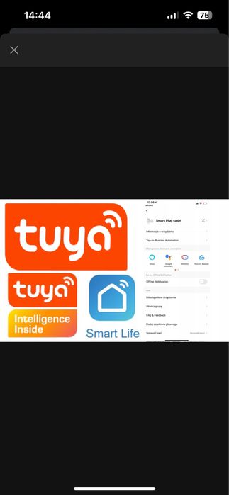 Gniazdka Inteligentne WIFI termostat - NOWE 5szt