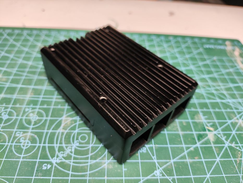 Aluminiowa obudowa Raspberry Pi 5 - pasywne chłodzenie - heatsink case