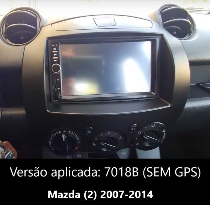 (NOVO) Rádio 2DIN • MAZDA 2 • (Desde 2002 a 2014) • Android GPS WiFi
