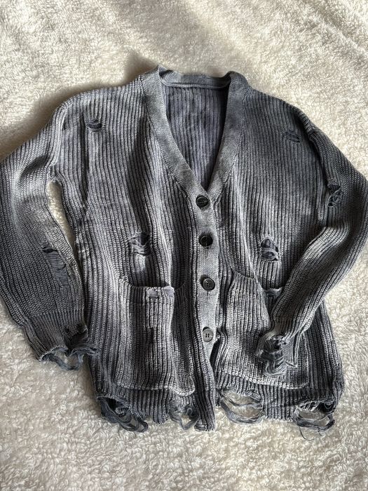 Кардиган рванка, тредового кольору. Розмір оверсайз.