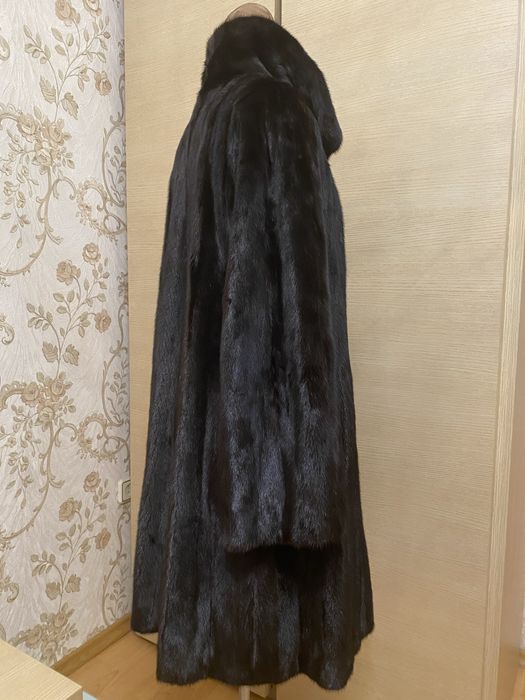 Шуба норкова класичний фасон