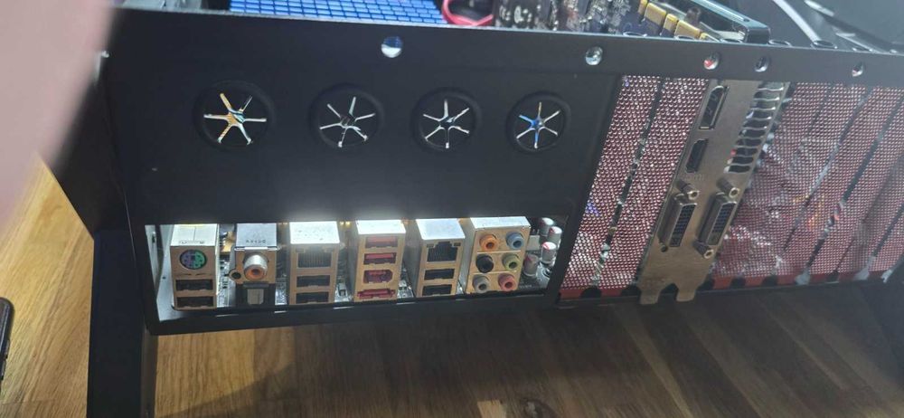 Компьютер, ПК, Ферма AeroCool Strike-X Air (открытый корпус)
