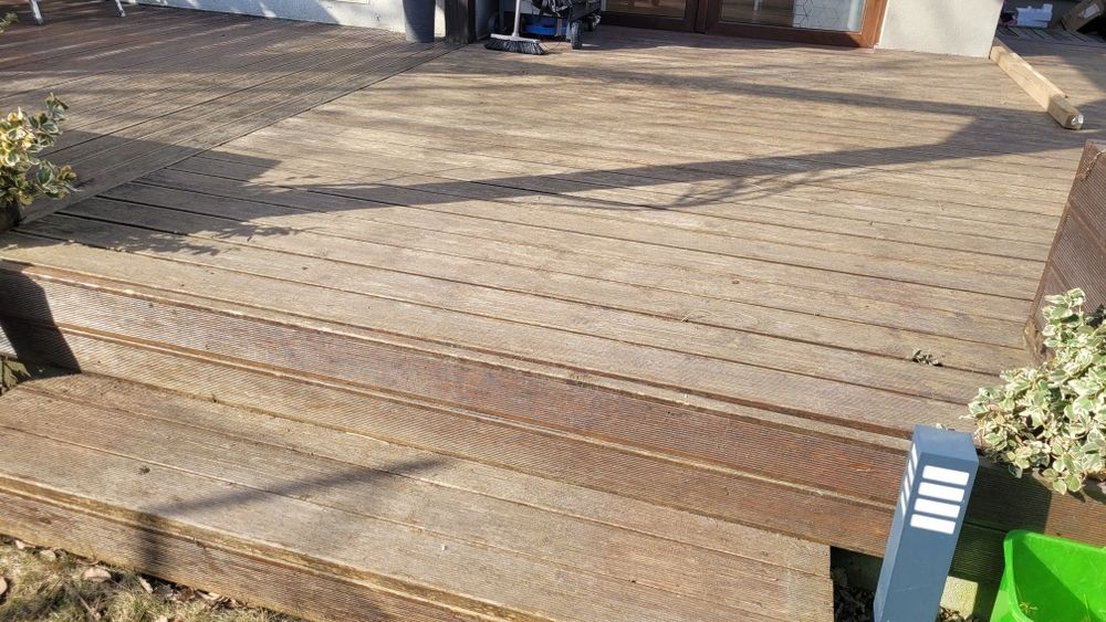 Deska tarasowa drewniana około 30m2