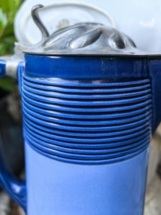 Zabytkowy dzbanek Villeroy&Boch, Mettlach, przełom XIX i XXw UNIKAT