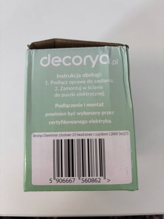 Oświetlenie schodów  LED Decorya