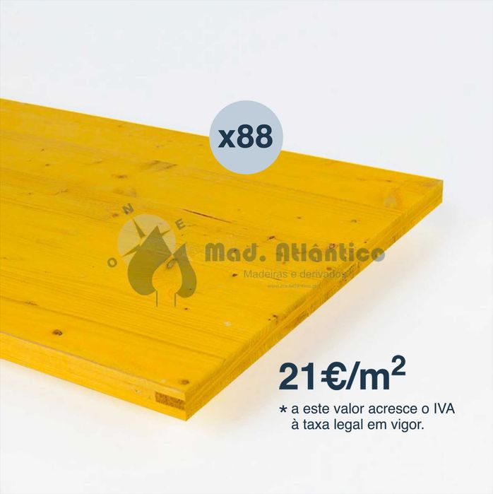 Painel Tricapa 2000 x 500 x 27mm #PROMOÇÃO#