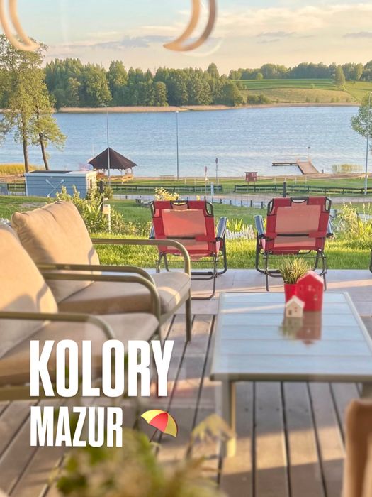 Domek nad jeziorem Mazury  :)