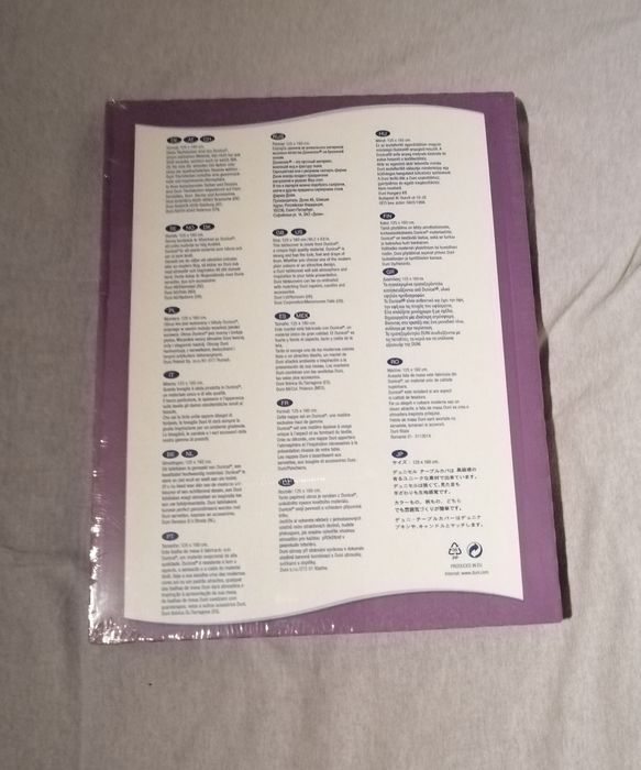 Obrus Duni, Dunicel, 5 szt. 125x160 cm, kremowy