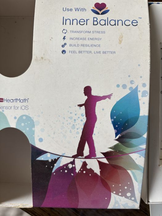Sensor Inner Balance HeartMath para iPhone (iOS) + Adaptador Lightning