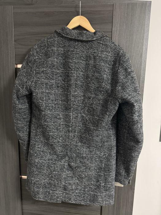 Elegancki płaszcz materiałowy męski Klasyczny fason dla chłopca S/M