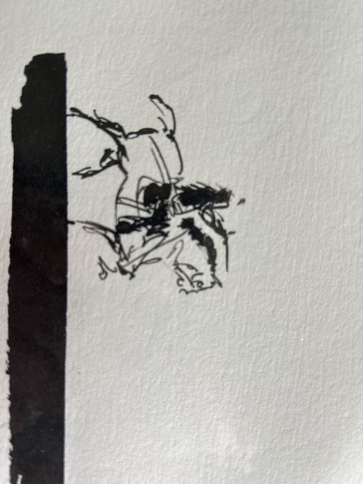 Pintura a tinta da China - original