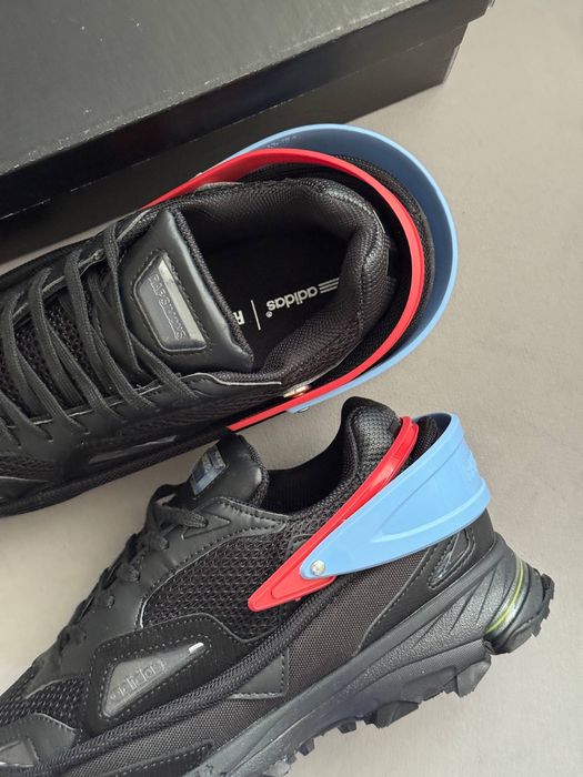 Новинка! Кросівки Raf Simons Response Trail 2 Raf Simons Core Black Bright Blue• Раф Сімонс