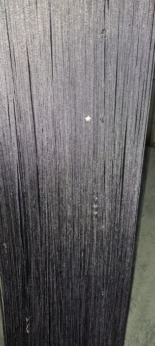 Firana makaron z koralikami