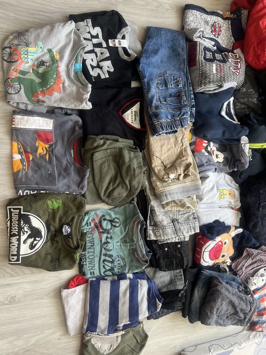 Paka ubranek dla chłopca 116/128