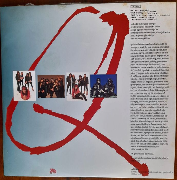 Vinil / Lp - The Quireboys - Álbum A Bit of what you fancy de 1990