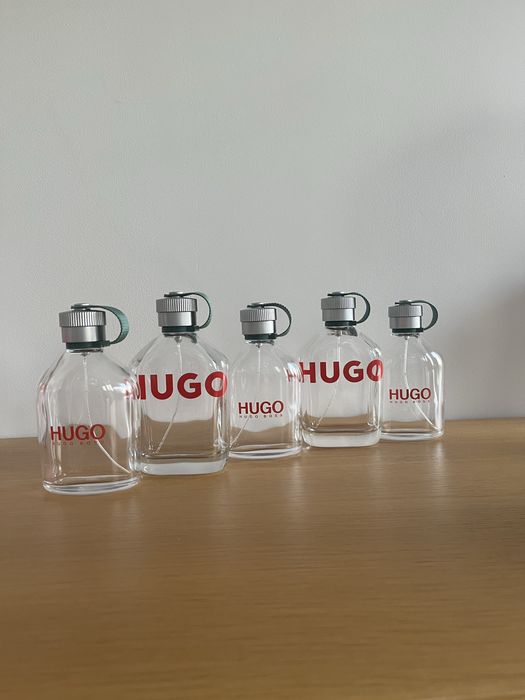 Flakony po perfumach Hugo Boss
