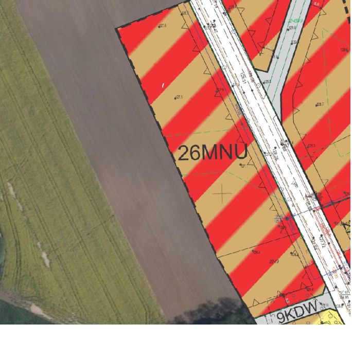 Działki mieszkalno-usługowe, budowlane - Targonie gm.Regimin.