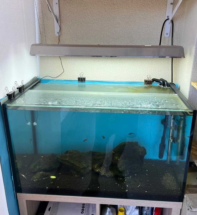 Aquario 135L feito por medida