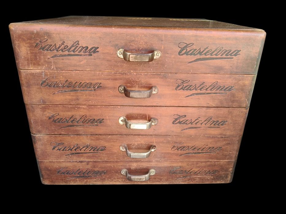 Caixa para carrinhos de linhas "CASTELINA"