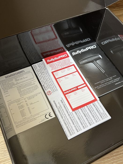 Фен BaByliss PRO Falco Black&Silver