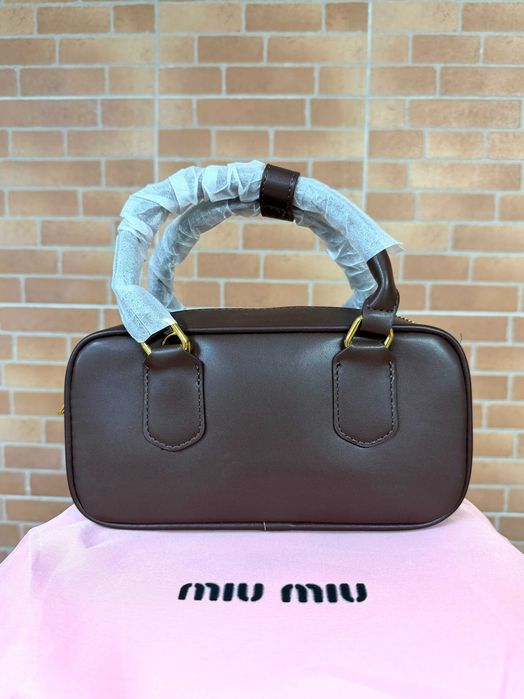 Mala Miu Miu pele Castanha