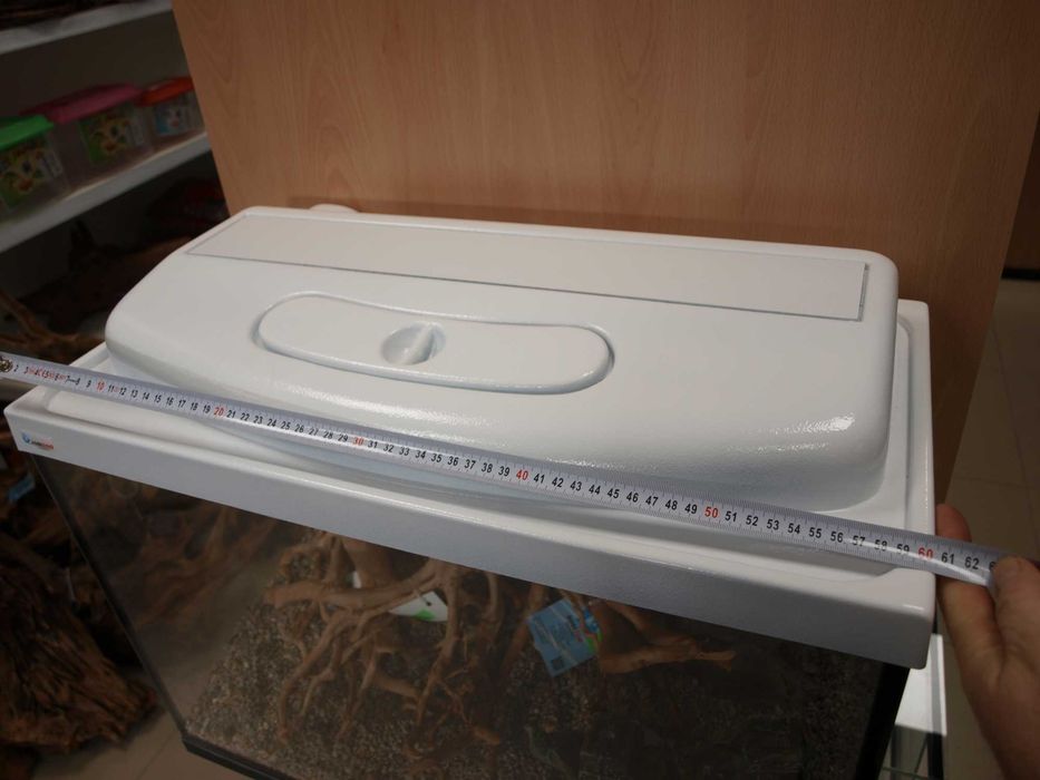 Pokrywa do akwarium prosta BIAŁA 60x30 T8 15W