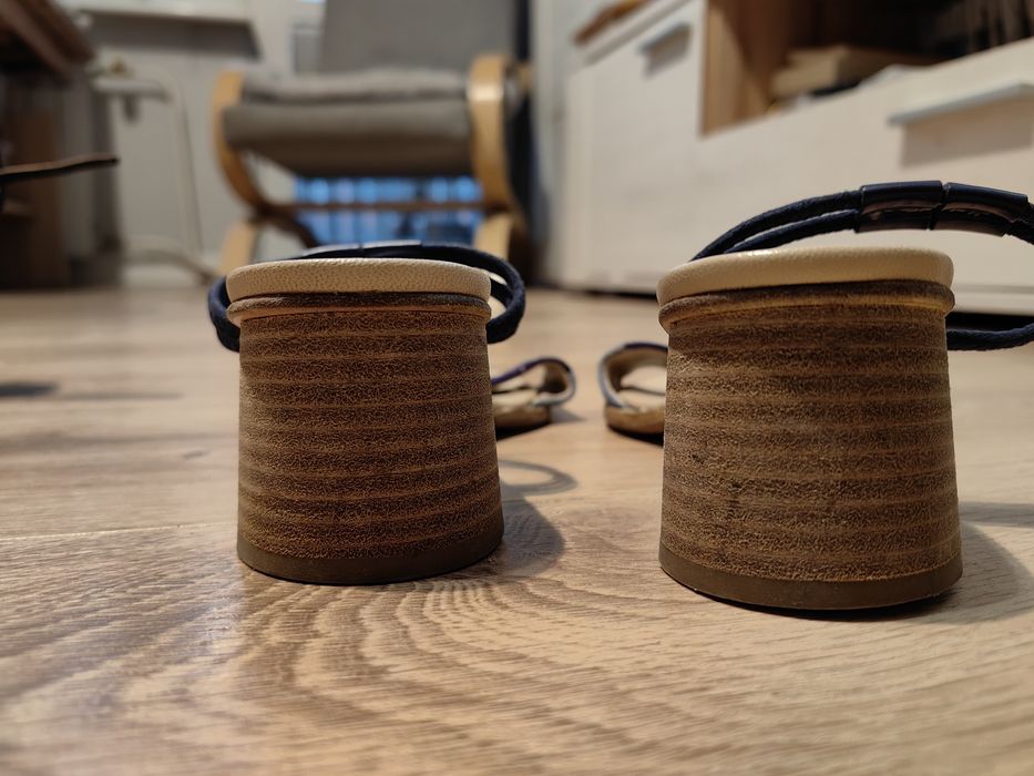 Sandały granatowe 37 On Time