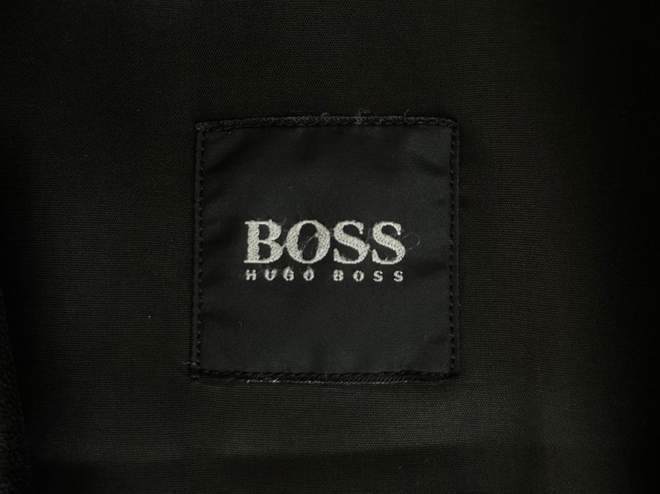 Kurtka Hugo Boss z włoskiej skóry jagnięcej Nappa