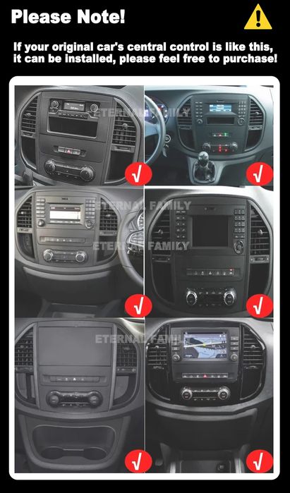 Android Mercedes w447  6gb ram