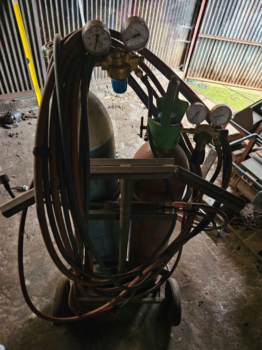 Komptet butli do spawania gazowego