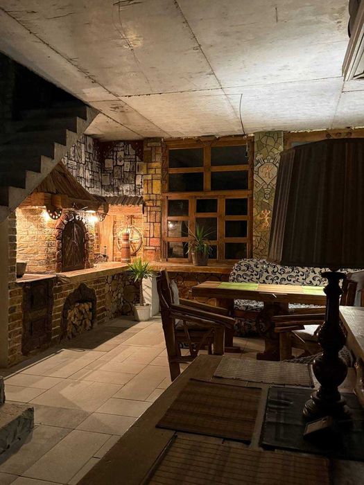 Будиночок біля лісу з САУНОЮ • тераса • зона барбекю (подобово)