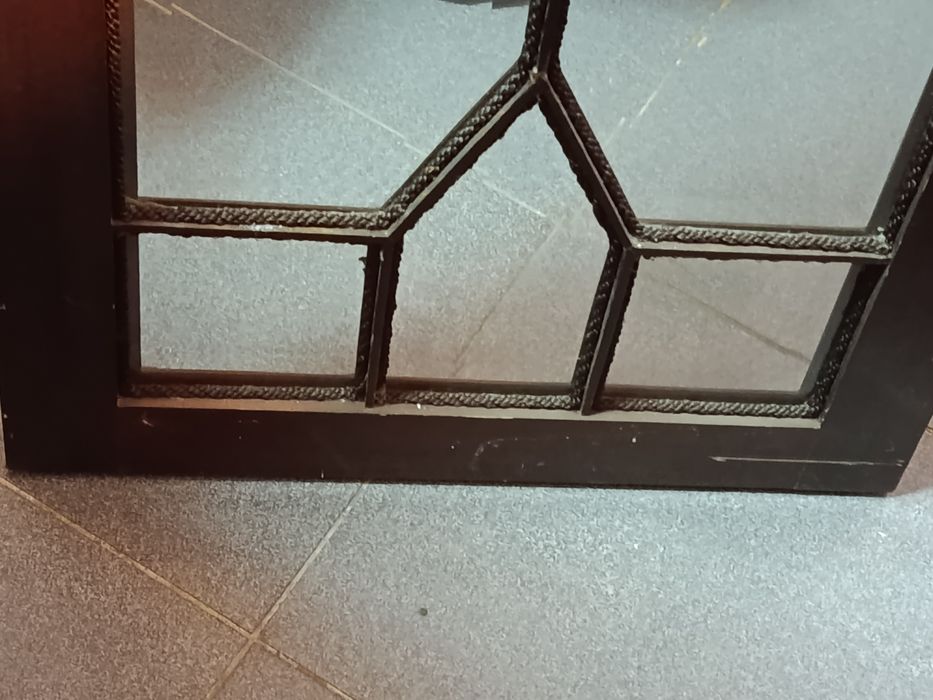 Portas de vitrine com laterais em madeira para transformar